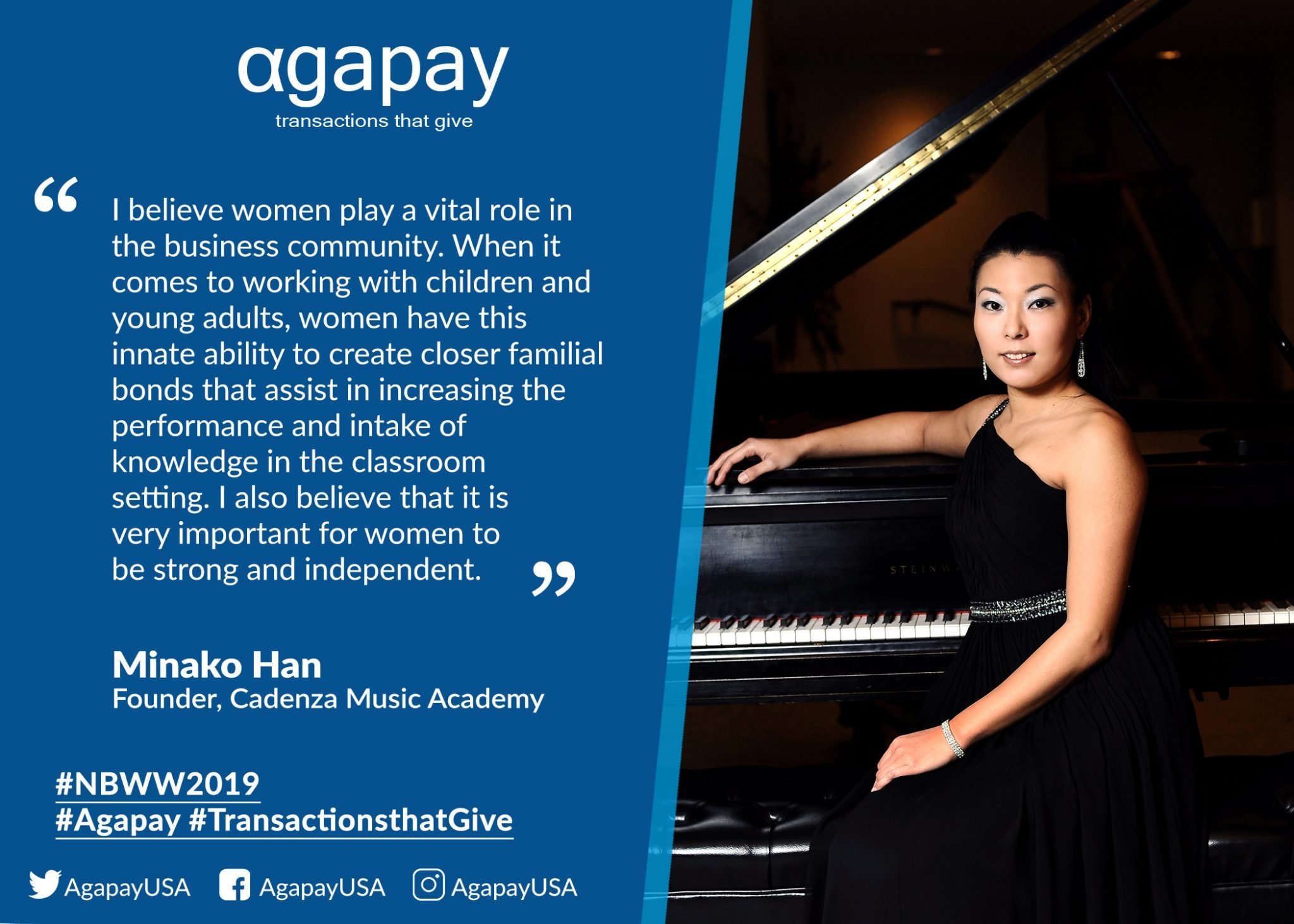 National Business Women's Week Spotlight: Minako Han 1 National Business Women's Week Spotlight: Minako Han 1